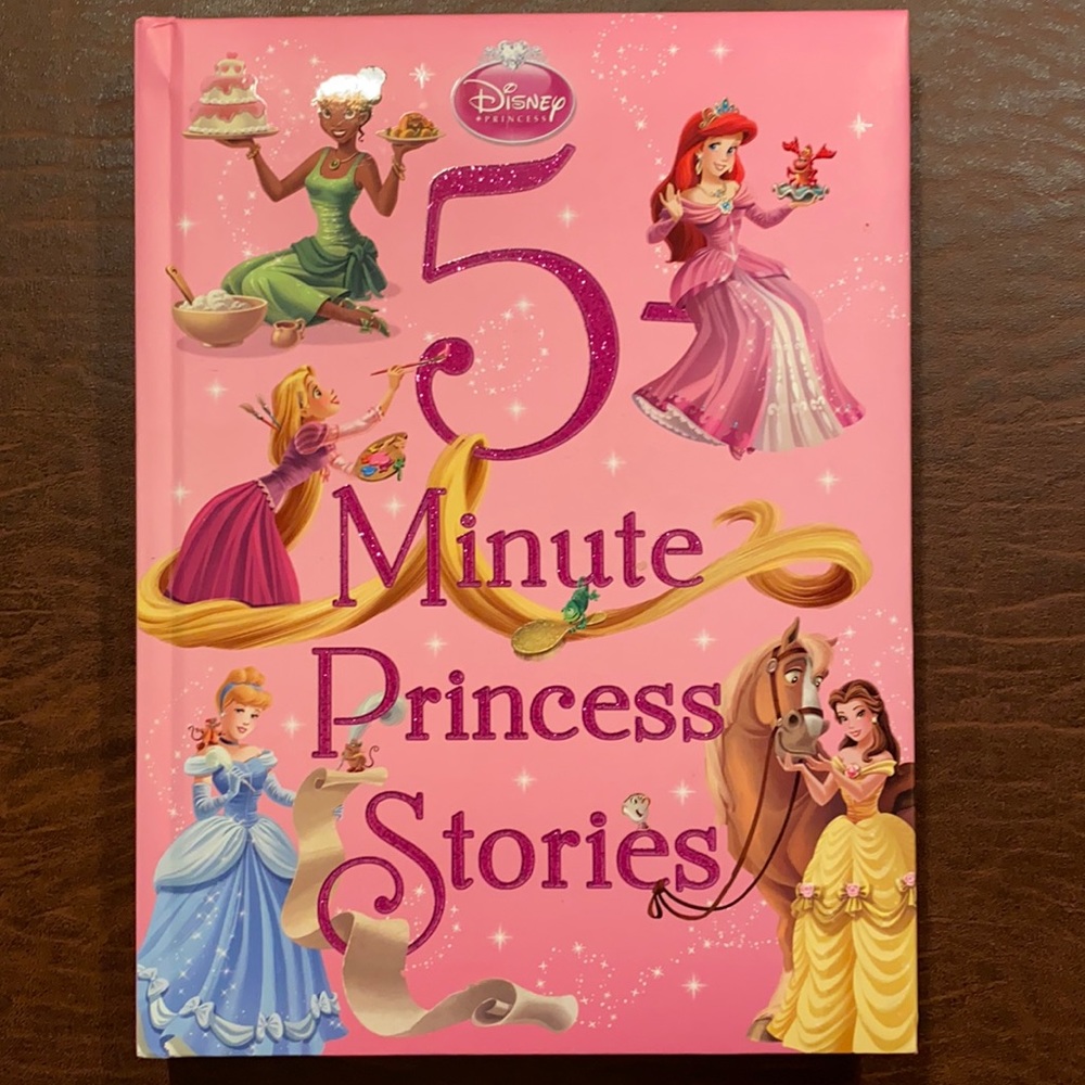 Disney 5 Minute Princess Stories Book